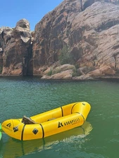 Kokopelli Rogue-Lite Packraft Yellow with Tizip