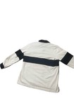 032c WWB Rugby Shirt Men's Large white blacks stripped — photo 4