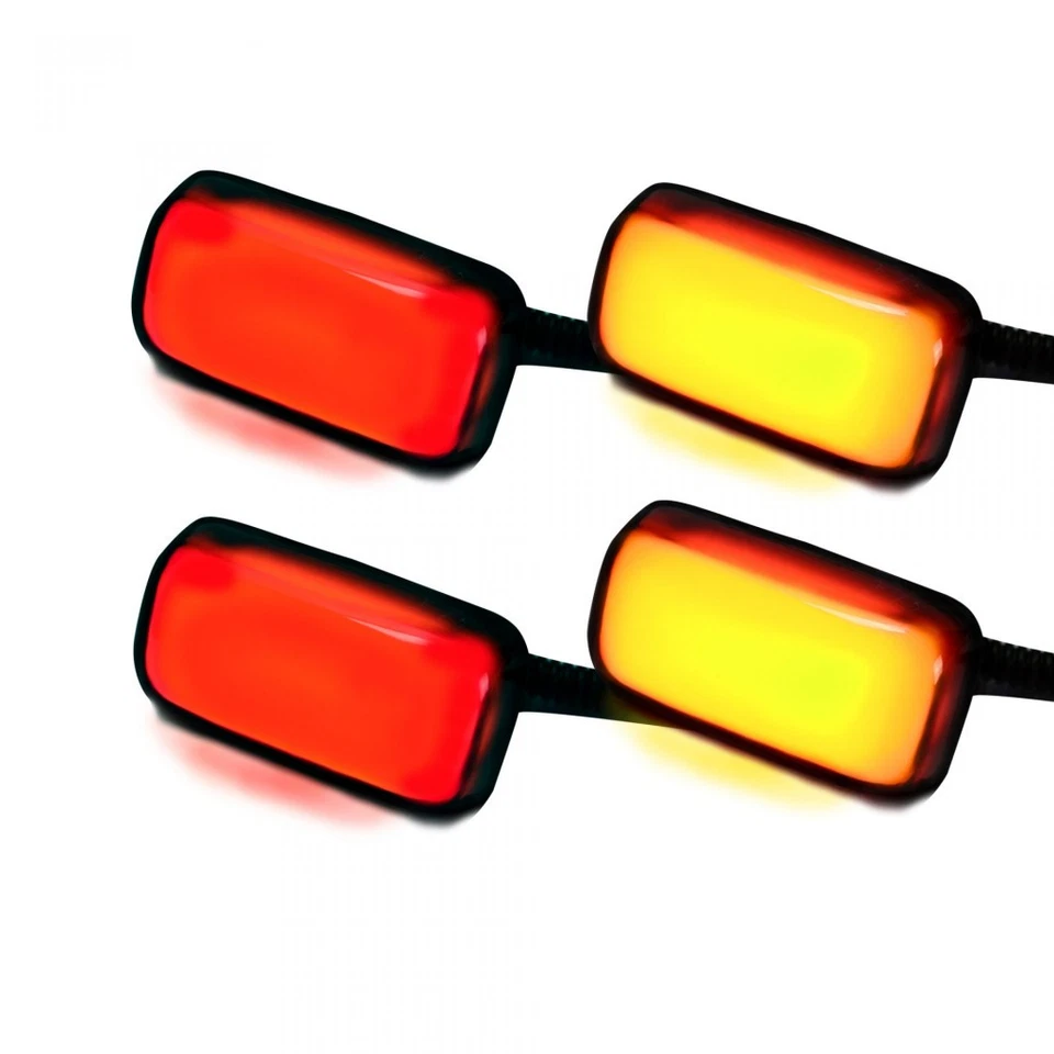 Luzes Recon Fender para GMC Sierra 1500/2500/3500 2015-2020 | Lente transparente - Imagem 2 de 4