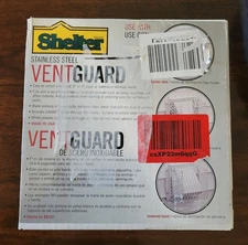 Shelter Dryer Or Bathroom Exhaust Vent Guard Stainless Steel Mesh Barrier New