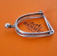 HERMES PARIS GELDKLAMMER SILBER MONEY CLIP ST...