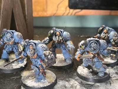 Games Workshop Warhammer 40,000: Space Wolves - Wolf Guard Terminators