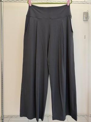 NWT Size 12 Lululemon Align Palazzo Pant Regular Wide Leg GGRE Graphite Grey
