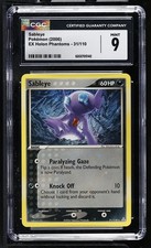 CGC 9 MINT Sableye 31/110 EX Holon Phantoms Non-Holo Pokemon Card on eBay