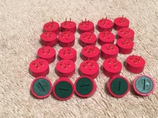 25 Vintage NOS Circuitrim 10k Ohm Trim Pots Single Turn PC Mount Potentiometer