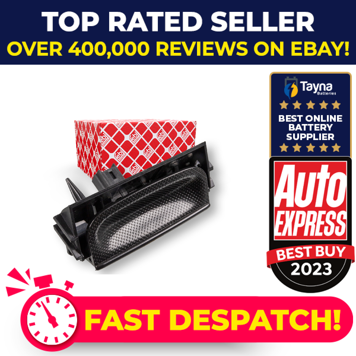 Tailgate Handle 179752 Febi Boot 8726V7 Genuine Top Quality Guaranteed New