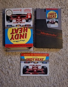 INDY HEAT  Danny Sullivan's  NINTENDO NES SPANISH EXCLUSIVE PAL B