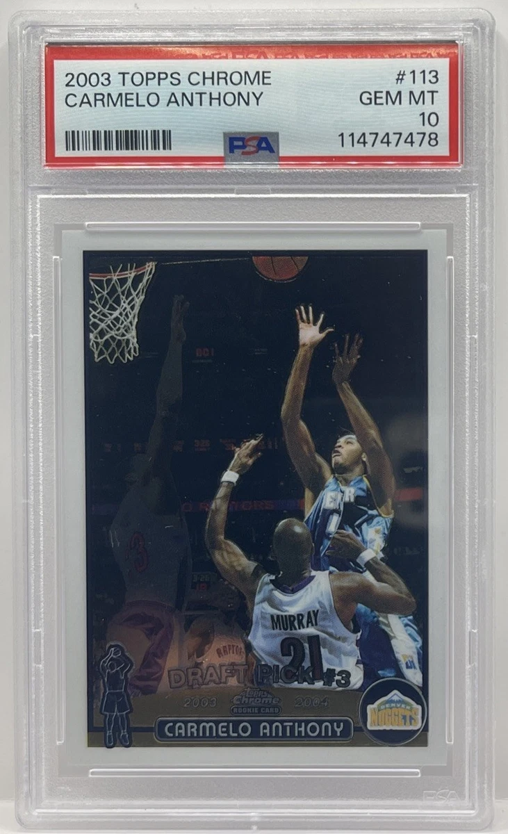 2003-04 Topps Chrome - Carmelo Anthony #113 for sale | eBay