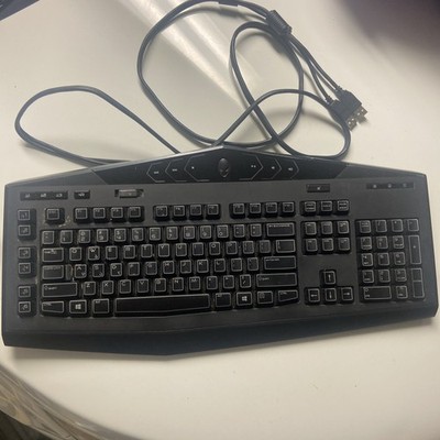 Alienware TactX Gaming Illuminated Keyboard Y-U0008-O  KG900 Wired Dell
