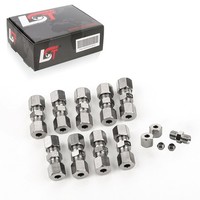 10X Schnell-Verbinder Bremsleitung 4.75 Mm 3/16 Ohne BöRdelgeräT FüR Ford