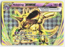Evolutions Nidoking BREAK 46/108 Lightly Played Pokemon Holo BREAK Tcg Card
