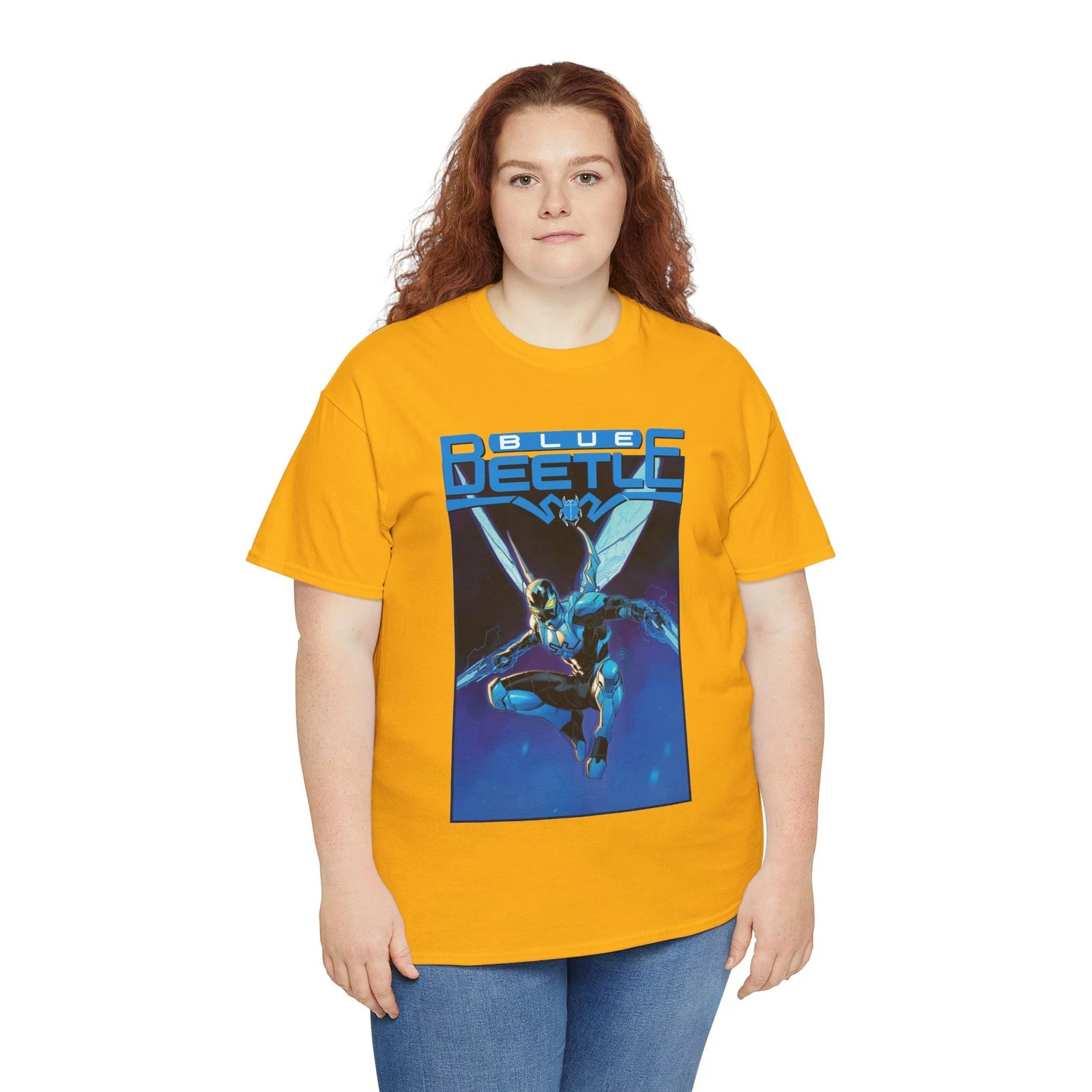 Blue Beetle T-Shirt - Dan Mora Art - Jaime Reyes - DC Comics