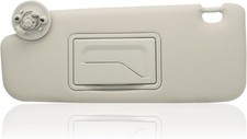 Driver Left Side Sun Visor Replacement Compatible with Gray Left Driver 
