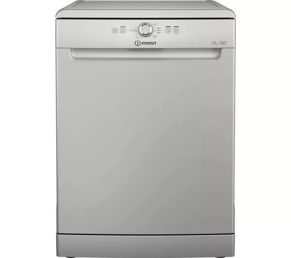 Neu Graded Silver Indesit D2FHK26SUK Full Size Geschirrspüler UVP 299 £ P81