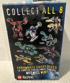 LEGO TECHNIC: Scuba (8503) Throw Bots Shoots Discs NEW Sealed Retired in 2000!