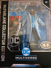 McFarlane DC Multiverse Captain Boomerang 2024 Collector Edition Platinum Chase