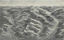 Postcard - Battlefield Vosges - Geweiler St. Amarin Valley - Militaria Card