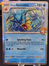 Misty's Gyarados Holo Rare Destined rivals