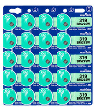 Murata 319 SR527SW Silver Oxide Watch Battery 20 Count - Replaces Sony 319