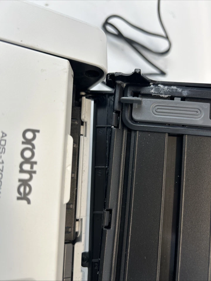 Brother ADS-1700W Wireless Scanner – Tested, Works, Back Broken, Read - Image 2 of 4