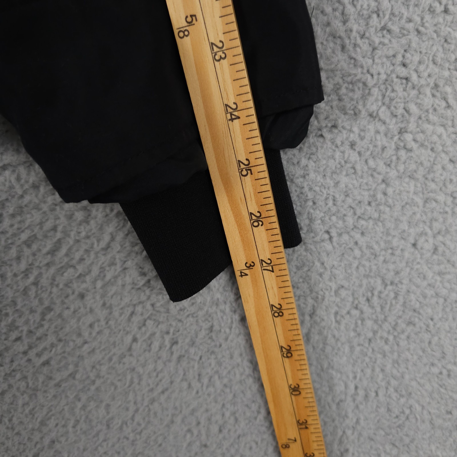 Zero Restriction Windbreaker Men Large Black 1/4 … - image 7