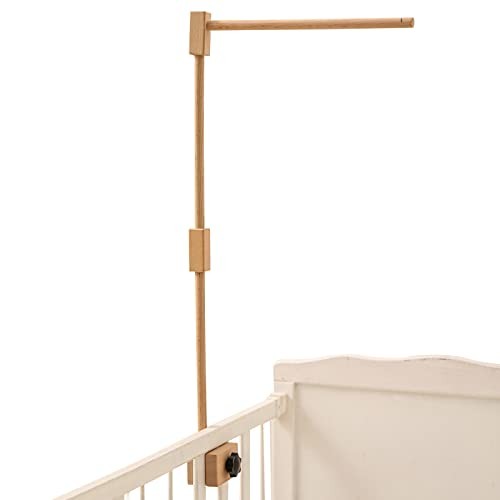 Crib Mobile Arm - Wooden Mobile Arm for Crib | Crib Mobile Holder | Baby