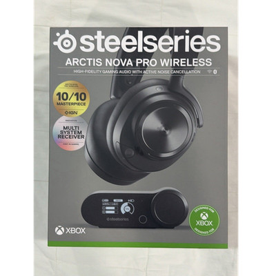 SteelSeries Arctis Nova Pro Wireless for Xbox & PC USB-C/Bluetooth Headset Black