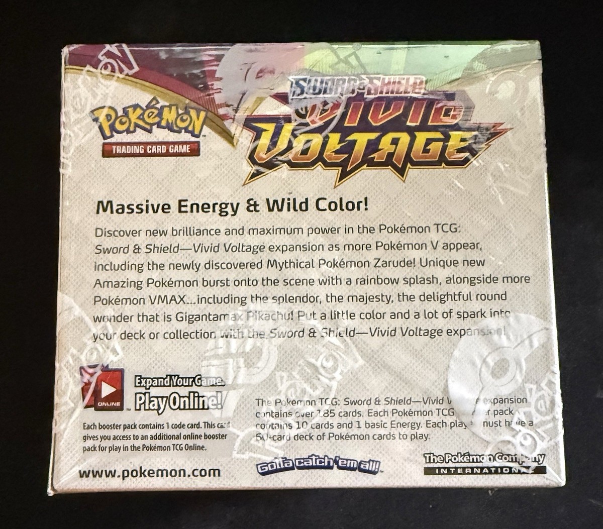 Pokemon TCG: Sword & Shield - Vivid Voltage Booster Box - Factory Sealed |  eBay