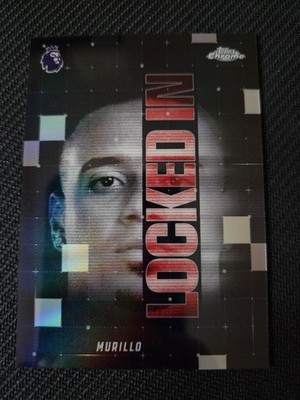 Murillo 2025-26 Topps Chrome Premier League Football Card Locked In SP