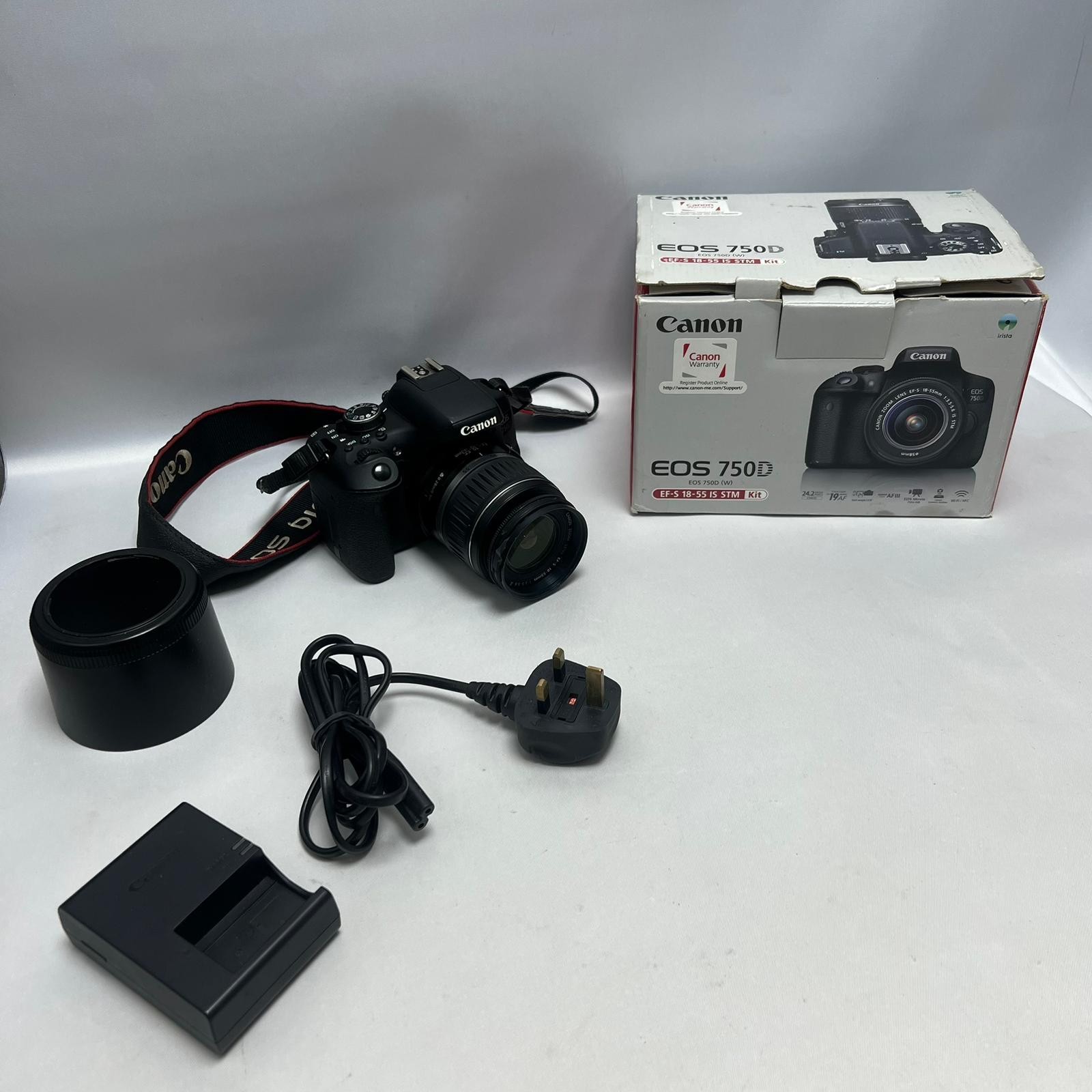 Canon EOS 750D 24.2MP with EF-S 18-55mm IS STM Kit