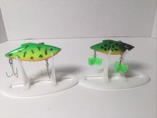 2 Unbranded Rattle Traps Crank Bait Fishing Lures 3”-3.5”.