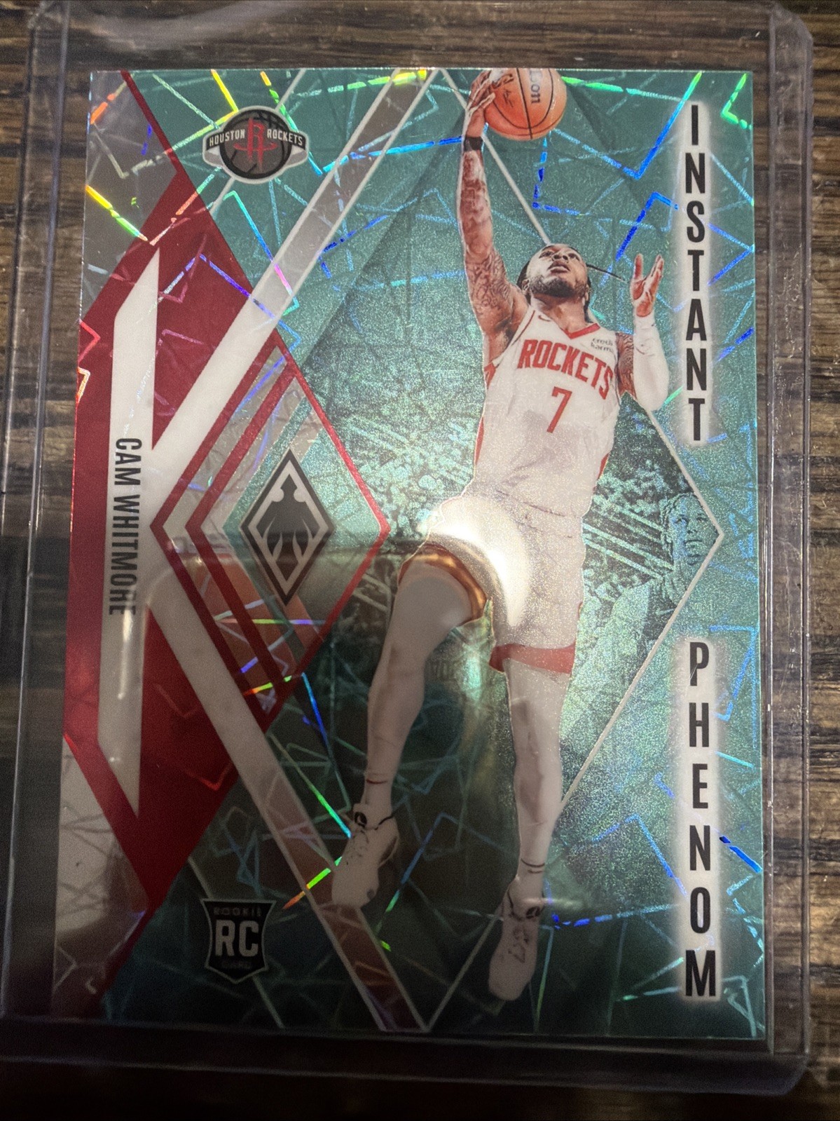 2023-24 Panini Phoenix - Instant Phenom Cam Whitmore #17 Teal Lazer (RC)