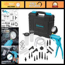2 in 1 Brake Bleeder Kit with Handheld Vacuum Pump - Automotive Fluid Bleeder, P