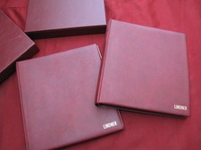 Australia 1913-1979 EMPTY Hingeless Stamp Albums Binders w/Dust Covers