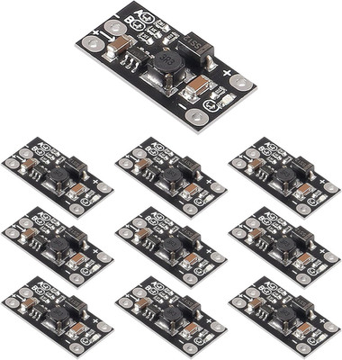 AITRIP 10PCS 1.5A Multi-Function Mini Boost Module Step up Board 3.7V to 5V 8V 9