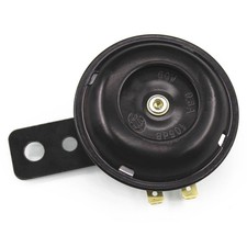Loud and Clear Electric for horn Kit for ATV and Moped 12V/48V/60V Round for