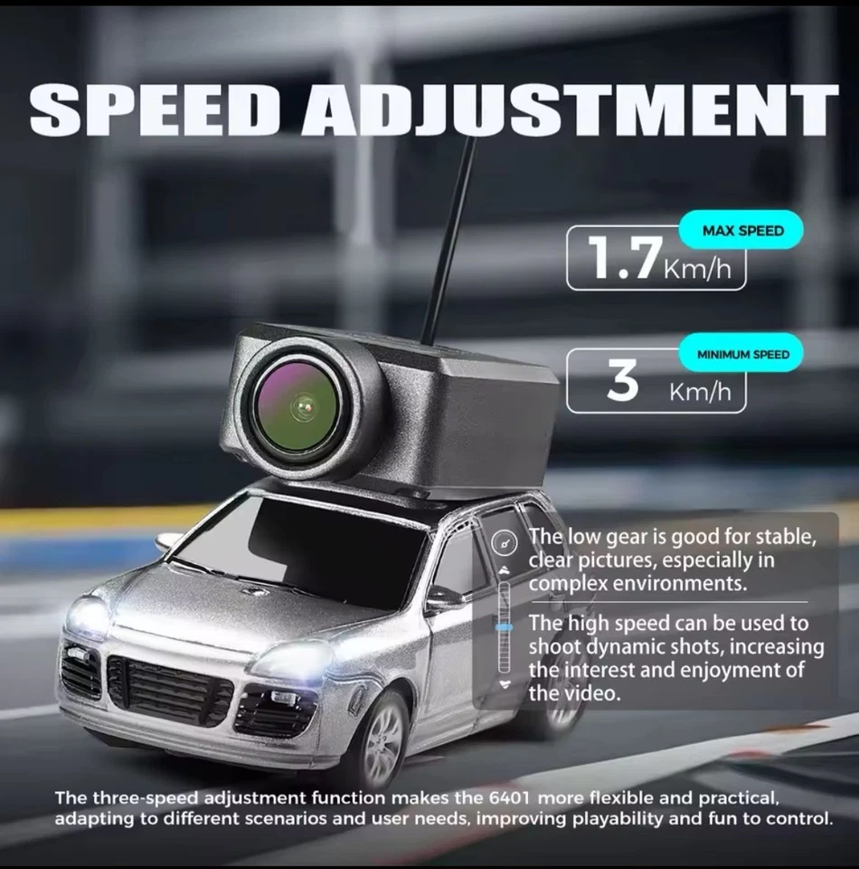 Wltoys 6401 1/64 FPV RC Car Mini Gyroscope First Look mini rc car with camera - Image 2 of 4