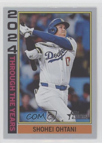 2025 Topps Heritage Through the Years Holographic Shohei Ohtani #TTY-25 4k8