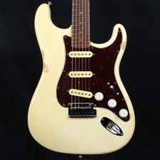 Fender American Deluxe Stratocaster Olympic White 2000 Electric Guitar