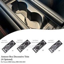 Abdeckung der Mittelarmlehne Für Toyota GR86 22-25 Matt Kohlefaser Automatisch