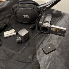 Sony Handycam DCR-SR45 40GB HDD Camcorder 40x Optical Zoom w/ Accessories  Bag