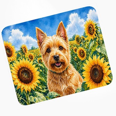 Caroline's Treasures Norwich Terrier in Sunflowers Mouse Pad