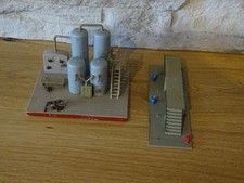 Modeleisenbahn H0 Tankanlage Industrieanlage Reste unvollständig Bastlerartikel