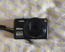 Black Nikon COOLPIX S7000 Digital Camera 16 MP 20x Optical Zoom Work Original