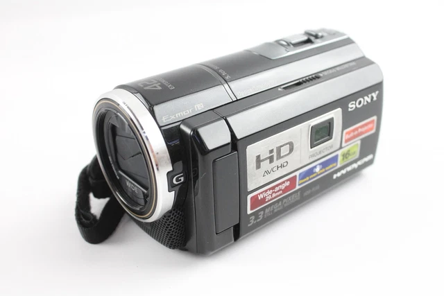 Sony Handycam HDR-PJ10E Vintage Video Camcorder Working w/ Internal Projector
