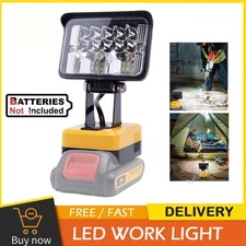 Cordless Led Work Light For Dewalt 20V Battery Portable Flood Light Flashlight