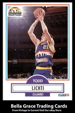 1990-91 Fleer Todd Lichti #51 Denver Nuggets Rookie NBA Basketball