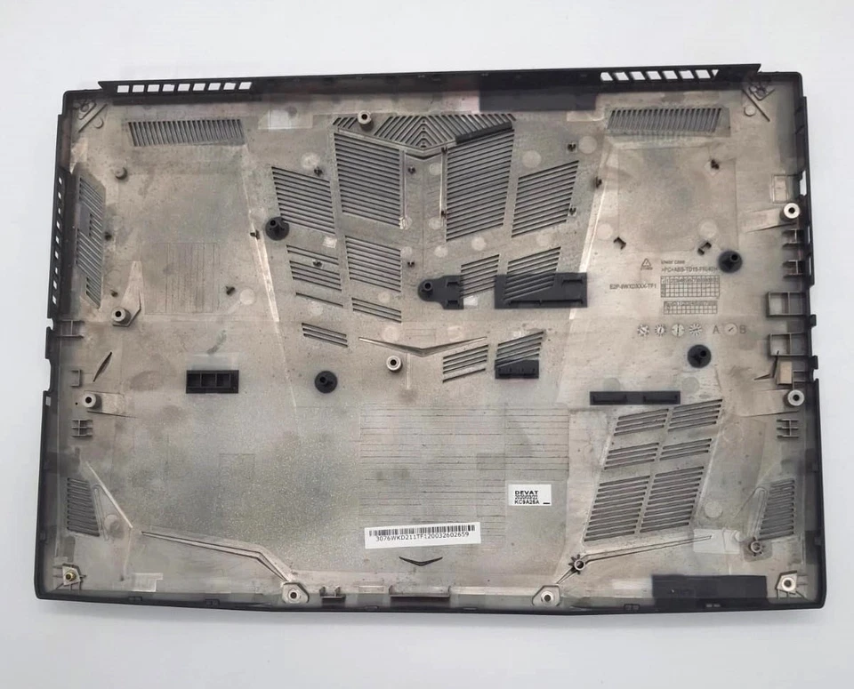 MSI Bravo 15 A4DCR-085XIT Bottom Case Untere Abdeckung KC9A25A - Bild 4 von 4