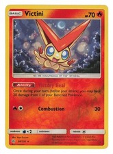 Pokemon Card - S&M: Cosmic Eclipse 30/236 - VICTINI (reverse holo) - NM/M