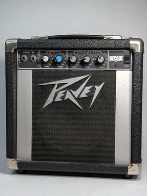 #ad Vintage 1980#x27;s Peavey Decade Electric Guitar Amp 10w 50 Watt Combo Amplifier $199.98